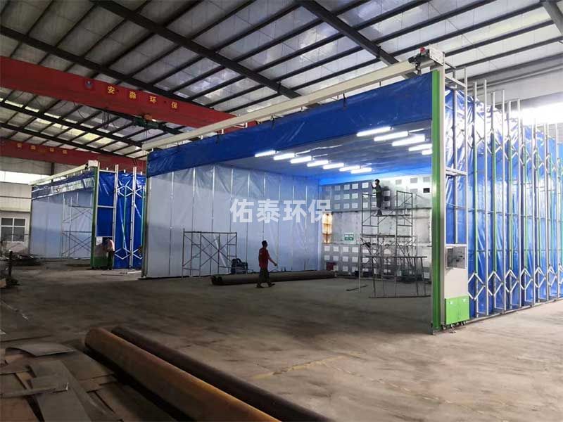 移動伸縮式噴漆房日常使用要注意的問題有哪些？